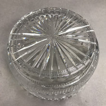 Load image into Gallery viewer, Vintage Lead Crystal Flower Etched Large Bowl (5x10)

