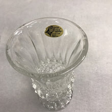 Load image into Gallery viewer, Crystal Bud Vase 24% Lead Crystal European Collection Yugoslavia (5")

