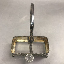 Load image into Gallery viewer, Vintage Sheffield England Pickle/Olive Jar's W/ Silverplate Caddy (9x7x5) 5pcs
