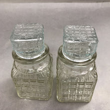 Load image into Gallery viewer, Vintage Sheffield England Pickle/Olive Jar's W/ Silverplate Caddy (9x7x5) 5pcs
