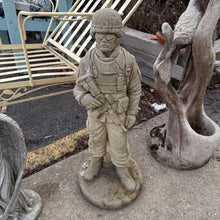 Load image into Gallery viewer, Concrete Soldier (26" Tall)
