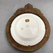 Load image into Gallery viewer, Antique Gold Framed Porcelain 24 Karat Gold Royal Vienna Style Plate (16")

