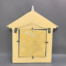 Load image into Gallery viewer, Celestial Themed Wooden House Mirror (21x18)
