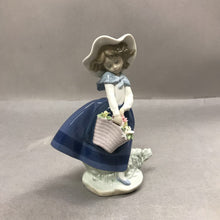 Load image into Gallery viewer, Lladro Pretty Pickings Figurine (7")
