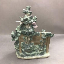 Load image into Gallery viewer, Lladro NAO Girl Sitting On Bench W/Doves (14")
