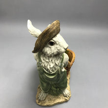 Load image into Gallery viewer, Vintage Chrisdon Bunny Rabbit Statue Resin Figurine
