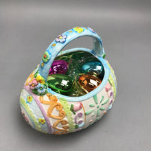 Load image into Gallery viewer, Ceramic Earter Egg Basket with Eggs
