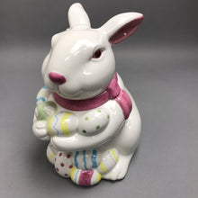 Load image into Gallery viewer, Easter Bunny Ceramic Cookie Jar
