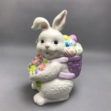 Load image into Gallery viewer, Easter Bunny Ceramic Cookie Jar
