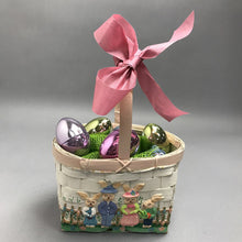 Load image into Gallery viewer, Vintage Easter Basket w/Eggs
