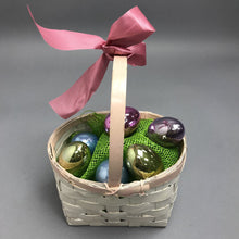Load image into Gallery viewer, Vintage Easter Basket w/Eggs

