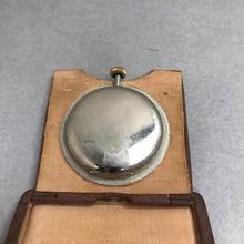 Load image into Gallery viewer, Vintage 8 Days Leather Cased Folding Swiss Travel Clock (4x4)
