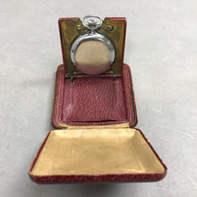 Load image into Gallery viewer, Vintage Ingersoll Traveler Cased Folding Clock (3.5x3.5)
