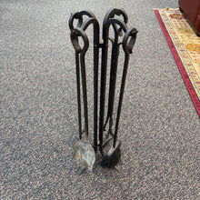 Load image into Gallery viewer, Fireplace Irons w/Stand (28" Tall)
