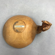 Load image into Gallery viewer, Hand Carved Wooden Tiger Drinking out of Bowl (3x6)
