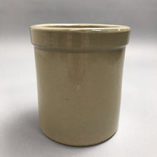 Load image into Gallery viewer, Gray Pottery Stoneware Utensil Crock (6")
