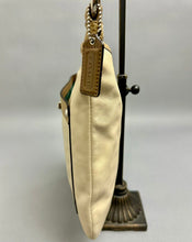 Load image into Gallery viewer, Coach Penelope Sandstone Leather Snakeskin Trim Crossbody Bag Purse (10x11")
