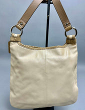 Load image into Gallery viewer, Coach Penelope Sandstone Leather Snakeskin Trim Crossbody Bag Purse (10x11")
