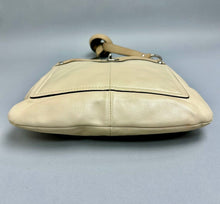 Load image into Gallery viewer, Coach Penelope Sandstone Leather Snakeskin Trim Crossbody Bag Purse (10x11")
