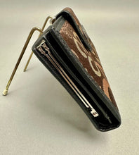 Load image into Gallery viewer, Coach Dark Brown Signature Print Canvas Long Wallet Clutch NWOT (4x7.5")
