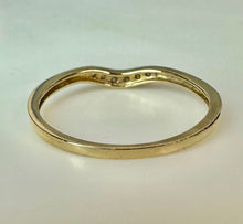 Load image into Gallery viewer, 14K Gold Diamond Ring sz 7.5 (1.2g)
