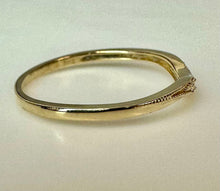 Load image into Gallery viewer, 14K Gold Diamond Ring sz 7.5 (1.2g)
