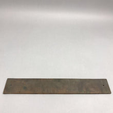 Load image into Gallery viewer, Vintage Brass Ladies Room Sign (2.5x14)
