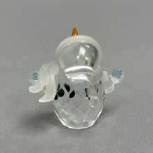Load image into Gallery viewer, Swarovski Crystal Miniature Snowman Figurine (~1.5")

