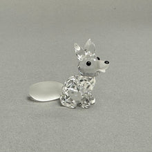 Load image into Gallery viewer, Swarovski Crystal Figurine - Sitting Fox (~1 3/8")
