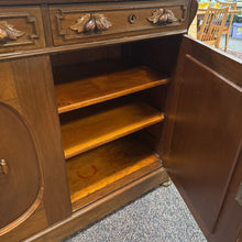 Load image into Gallery viewer, Antique Walnut Sideboard/Buffet w/Marble Top (41x51x21)
