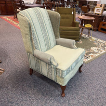 Load image into Gallery viewer, Green Wingback Chair (41x29x29)
