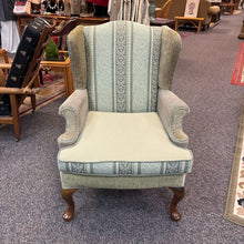 Load image into Gallery viewer, Green Wingback Chair (41x29x29)
