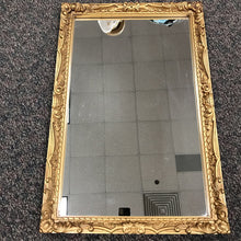 Load image into Gallery viewer, Gold Plastic Framed Mirror (35x24)
