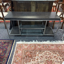 Load image into Gallery viewer, TV Stand Metal / Glass / Faux Marble (29x58x20)
