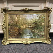 Load image into Gallery viewer, Antique Gold Framed Landscape Print (28x38)(As Is)
