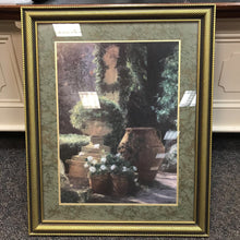 Load image into Gallery viewer, Framed "Italian Garden" by Bekaert (43x34)
