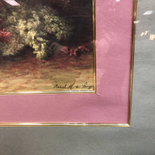 Load image into Gallery viewer, Gold Framed Lilacs Print Matted &amp; Signed (35x40)
