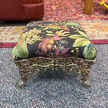 Load image into Gallery viewer, Upholstered Foot Stool w/Metal Legs (8x12x12)
