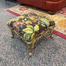 Load image into Gallery viewer, Upholstered Foot Stool w/Metal Legs (8x12x12)
