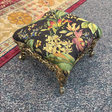 Load image into Gallery viewer, Upholstered Foot Stool w/Metal Legs (8x12x12)
