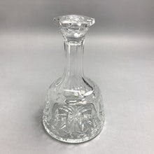 Load image into Gallery viewer, Vintage Atlantis Cut Crystal Decanter with Stopper (9")
