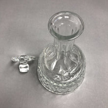 Load image into Gallery viewer, Vintage Atlantis Cut Crystal Decanter with Stopper (9")
