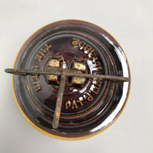 Load image into Gallery viewer, The Weir Crock Stoneware Jar W Lid &amp; Bail 8" Tall Pat Mar 1892
