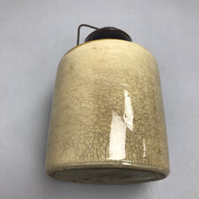 Load image into Gallery viewer, The Weir Crock Stoneware Jar W Lid &amp; Bail 8" Tall Pat Mar 1892
