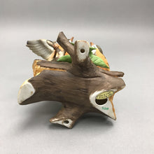 Load image into Gallery viewer, Hand-Painted Bisque Porcelain Bird Figurine (8')
