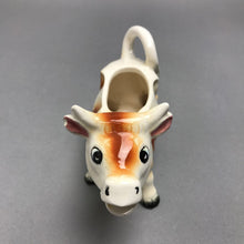 Load image into Gallery viewer, Vintage Ceramic Cow Creamer Brown and White Japan (4x6)(As Is)
