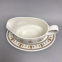 Load image into Gallery viewer, Royal Doulton 'Kimberley' Gravy Boat w/ Underplate (8.25x4x5)
