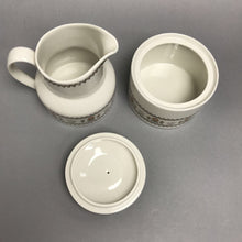 Load image into Gallery viewer, Royal Doulton 'Kimberley' Cream Pitcher &amp; Sugar Bowl (4.5")
