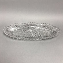 Load image into Gallery viewer, Cut Glass Celery Dish (11.5x4.5)
