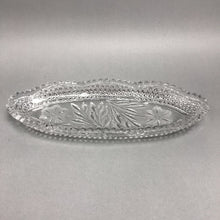 Load image into Gallery viewer, Cut Glass Celery Dish (11.5x4.5)
